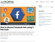 Tablet Screenshot of affportal.net